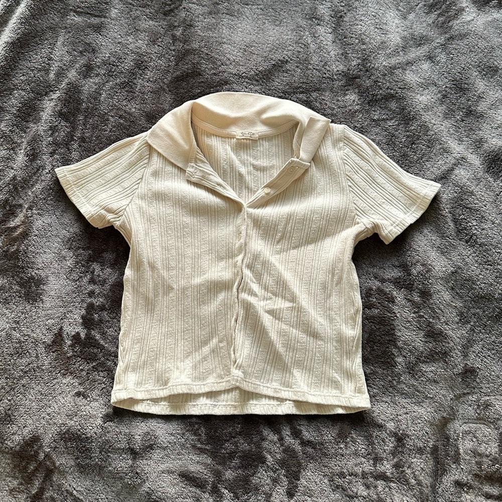 Brandy Melville Collar Tee